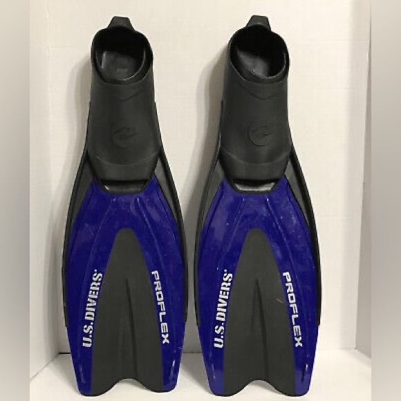 US Divers Proflex Fins Flippers Sz large 11-12 Scuba Snorkeling Diving - Picture 6 of 6